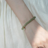 Yurui | Gradient Hetian Jade Bracelet – Serenity & Grace